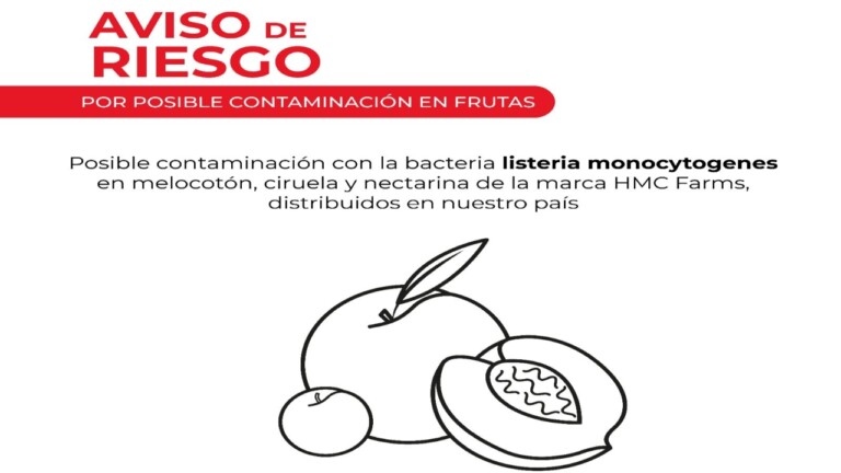 ¡ALERTA! Frutas importadas de EU están contaminadas por una bacteria
